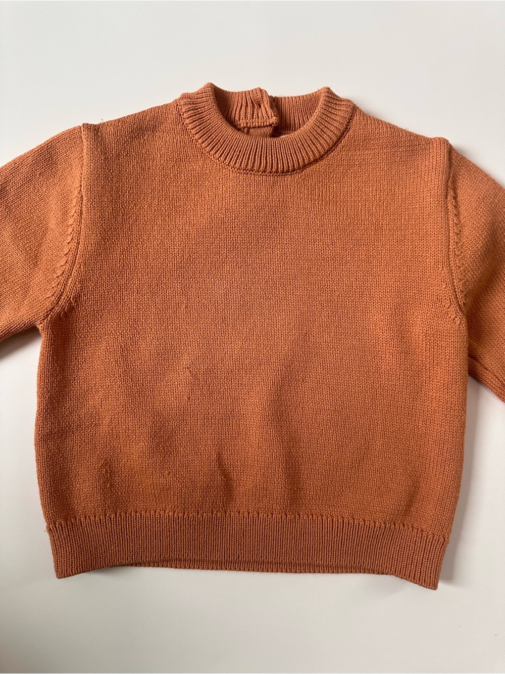 Mango Cream Rib-Knit Sweater - Picture 3 of 7